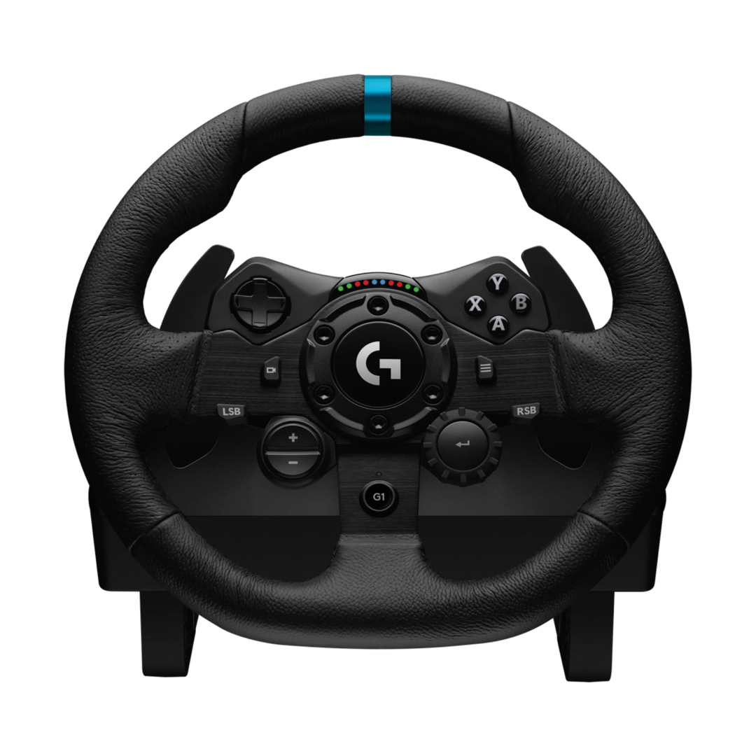 Logitech G923 TrueForce Racing Wheel and Pedals - PS5, PS4 and PC — 01