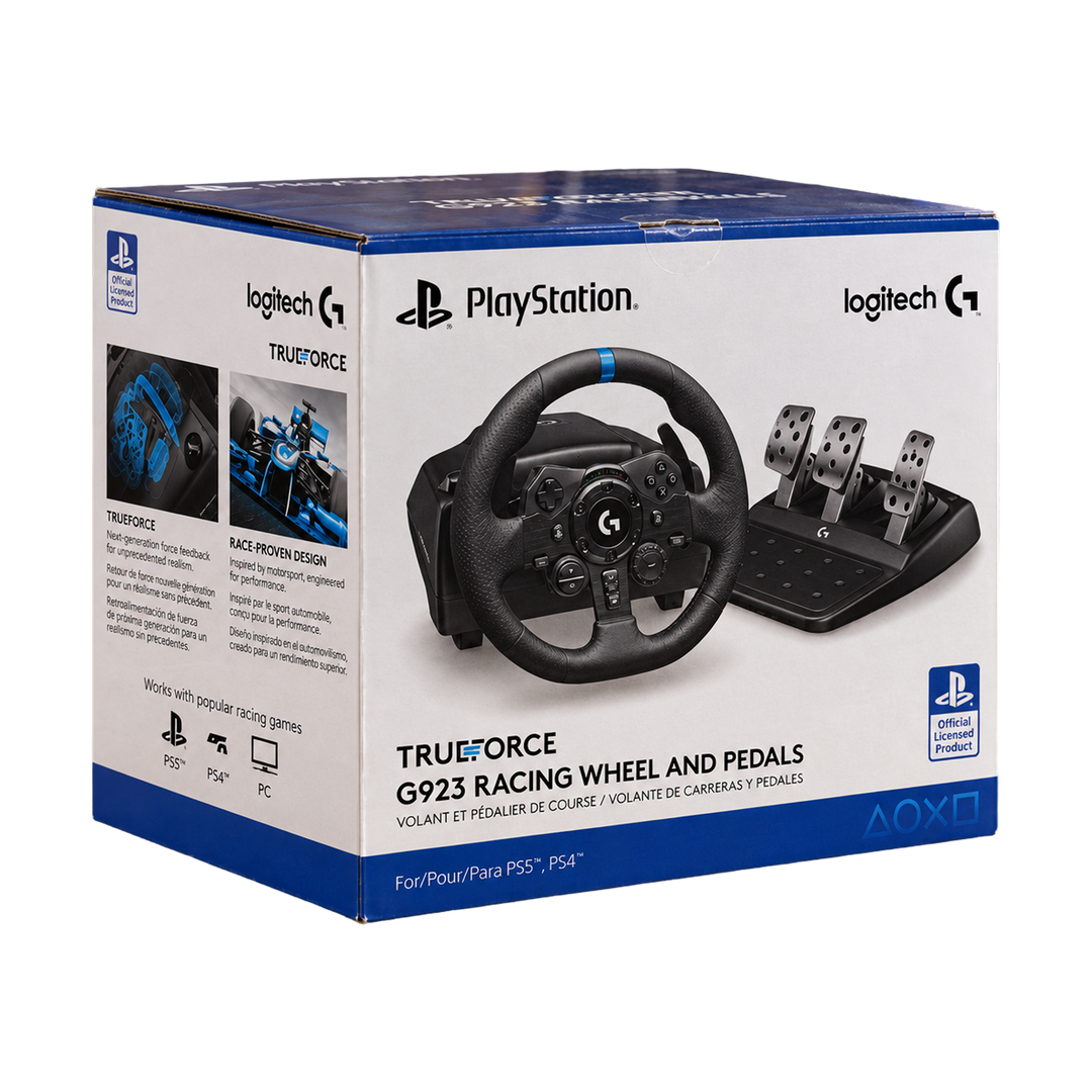 Logitech G923 TrueForce Racing Wheel and Pedals - PS5, PS4 and PC — 08