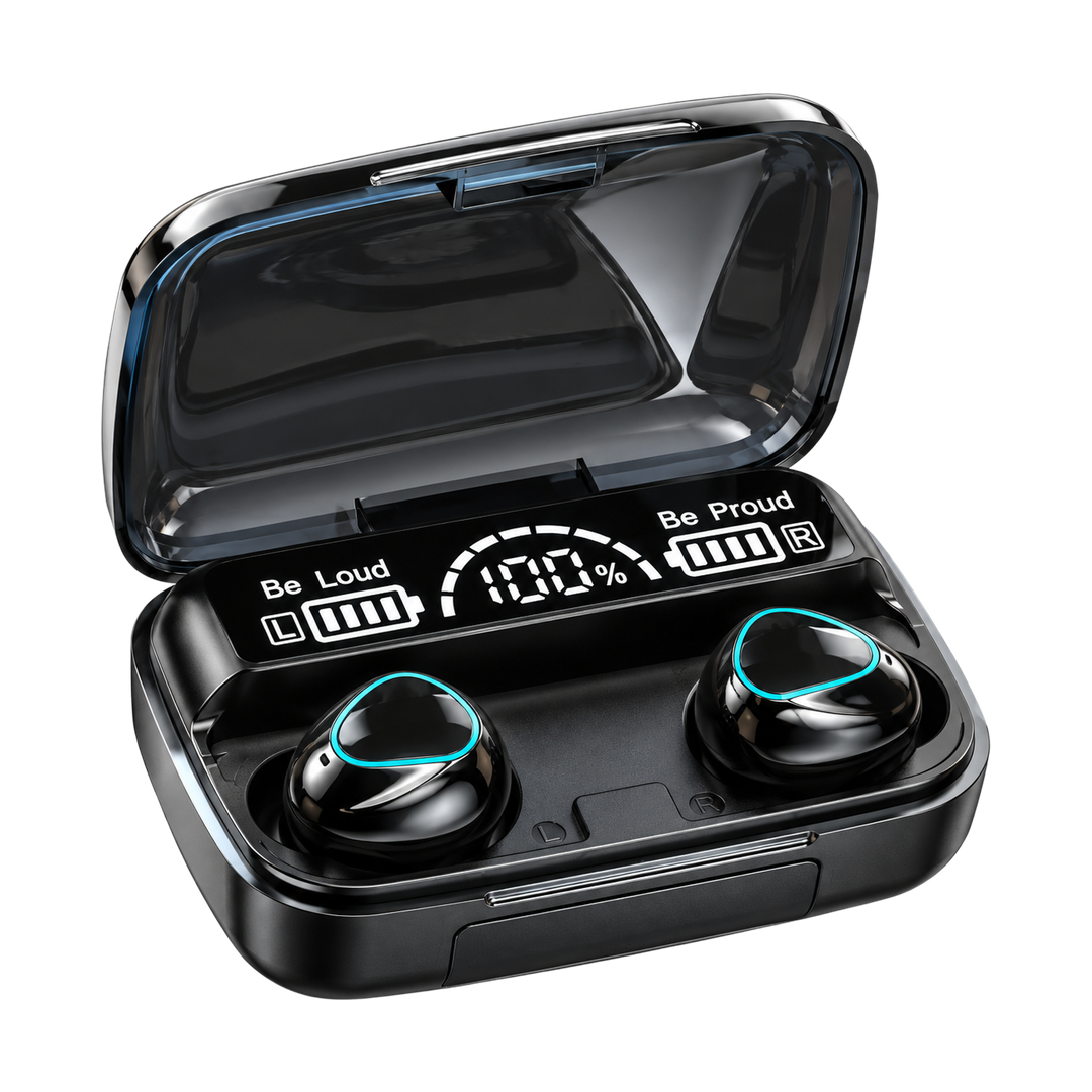M10 V5.3 Digital Indicator True Wireless Earbuds — 01