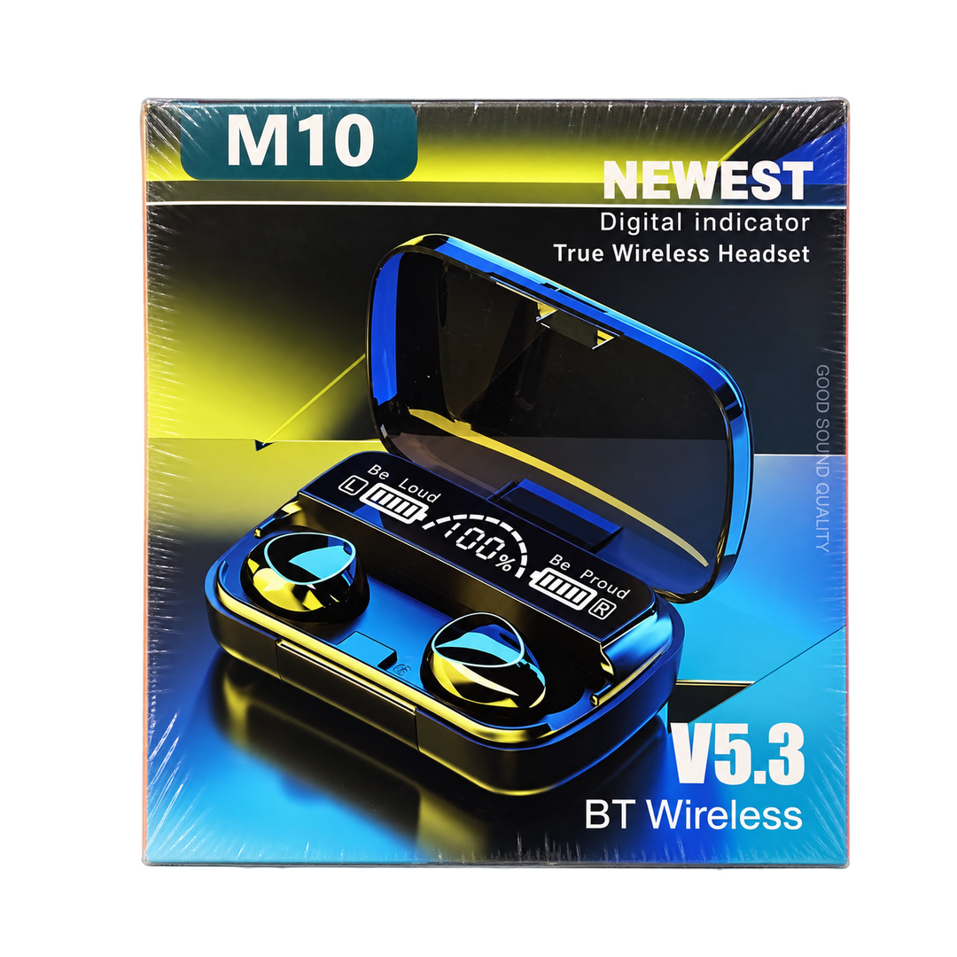 M10 V5.3 Digital Indicator True Wireless Earbuds — 06
