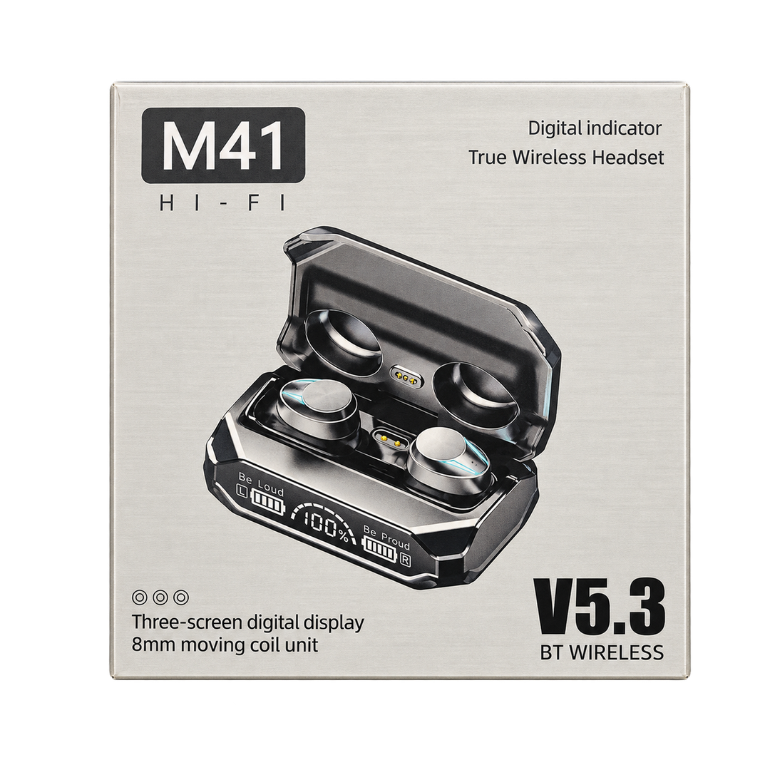 M41 V5.3 Digital Indicator TWS Earbuds — v53 05