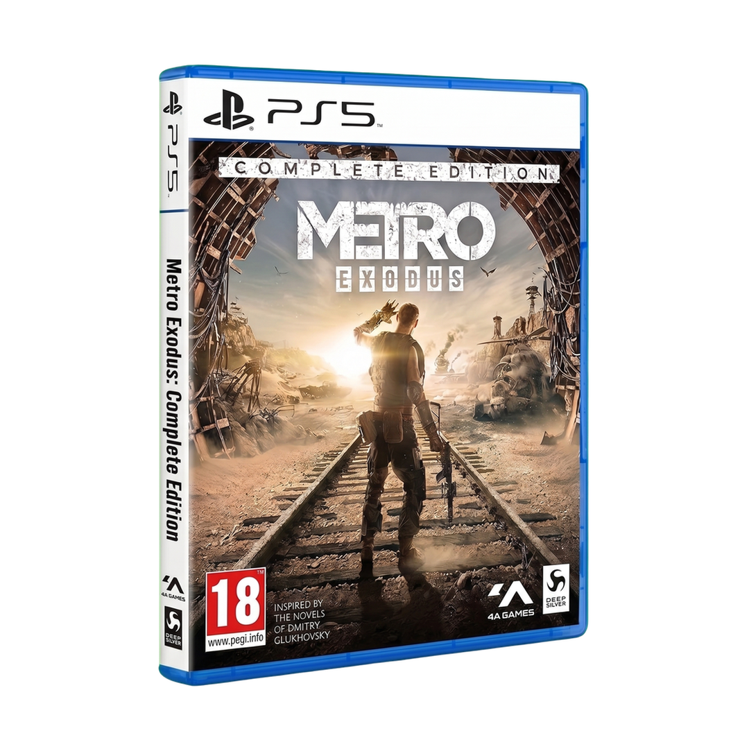 Metro Exodus: Complete Edition - PS5 — angled case