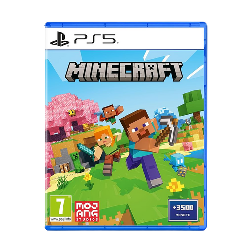 Minecraft - PS5 — front case