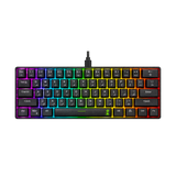 Mouschi Blaster 60% Mechanical Gaming Keyboard - Red Switches — 01