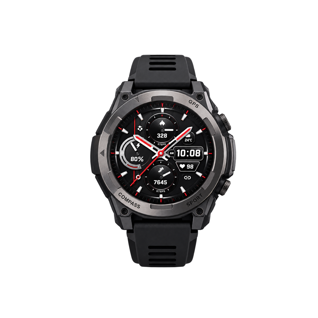 MOXOM MX-WH30 1.46-Inch Round Smartwatch with GPS — 3atm 03