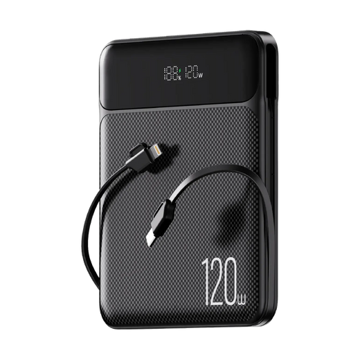 MOXOM MX-PB180 120W Power Bank with LCD and Built-in Cables — 20000mah utopia 01