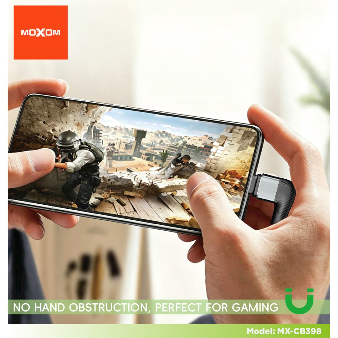 MOXOM MX-CB398 240W Angled Magnetic USB-C Cable — gaming charging 3 in 1 02