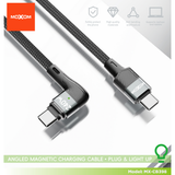 MOXOM MX-CB398 240W Angled Magnetic USB-C Cable — gaming charging 3 in 1 05