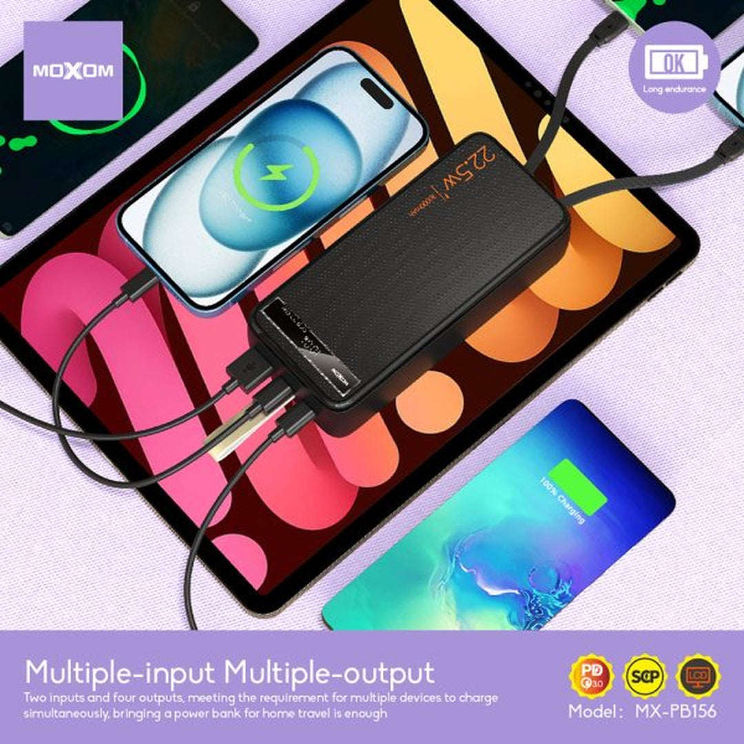MOXOM 30000mAh 22.5W Power Bank — scp22 04