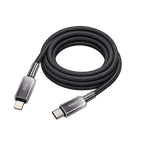 MOXOM MX-CB310 36W USB-C to Lightning Cable - 1m — black angled