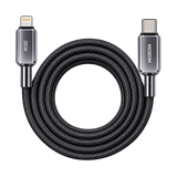 MOXOM MX-CB310 36W USB-C to Lightning Cable - 1m — black coiled