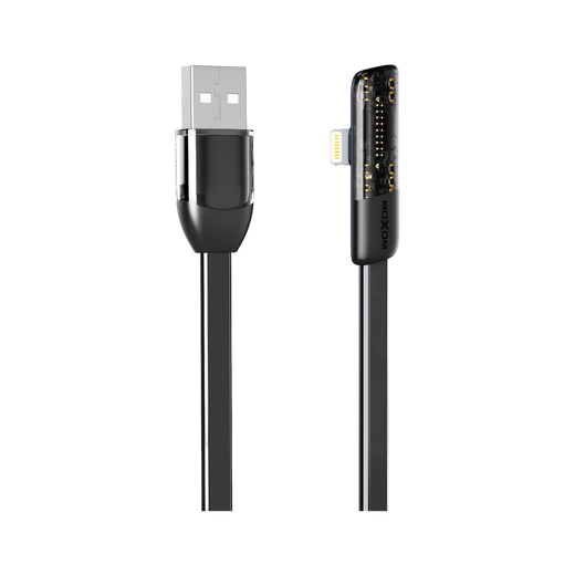 MOXOM MX-CB196 3A Angled USB-A to Lightning Cable - 1.5m — game data 02