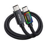 MOXOM MX-CB347 60W USB-C to USB-C Cable - 1m — fast charging purple package 02