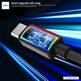 MOXOM MX-CB347 60W USB-C to USB-C Cable - 1m — fast charging purple package 04
