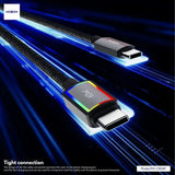 MOXOM MX-CB347 60W USB-C to USB-C Cable - 1m — fast charging purple package 05