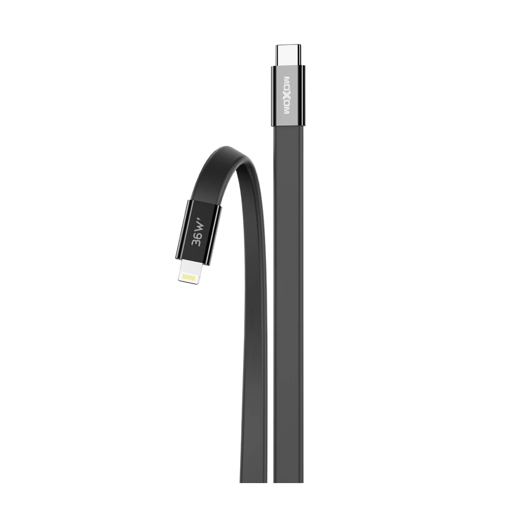 MOXOM 36W Flat USB-C to Lightning Cable — 60w type charging adapter 01