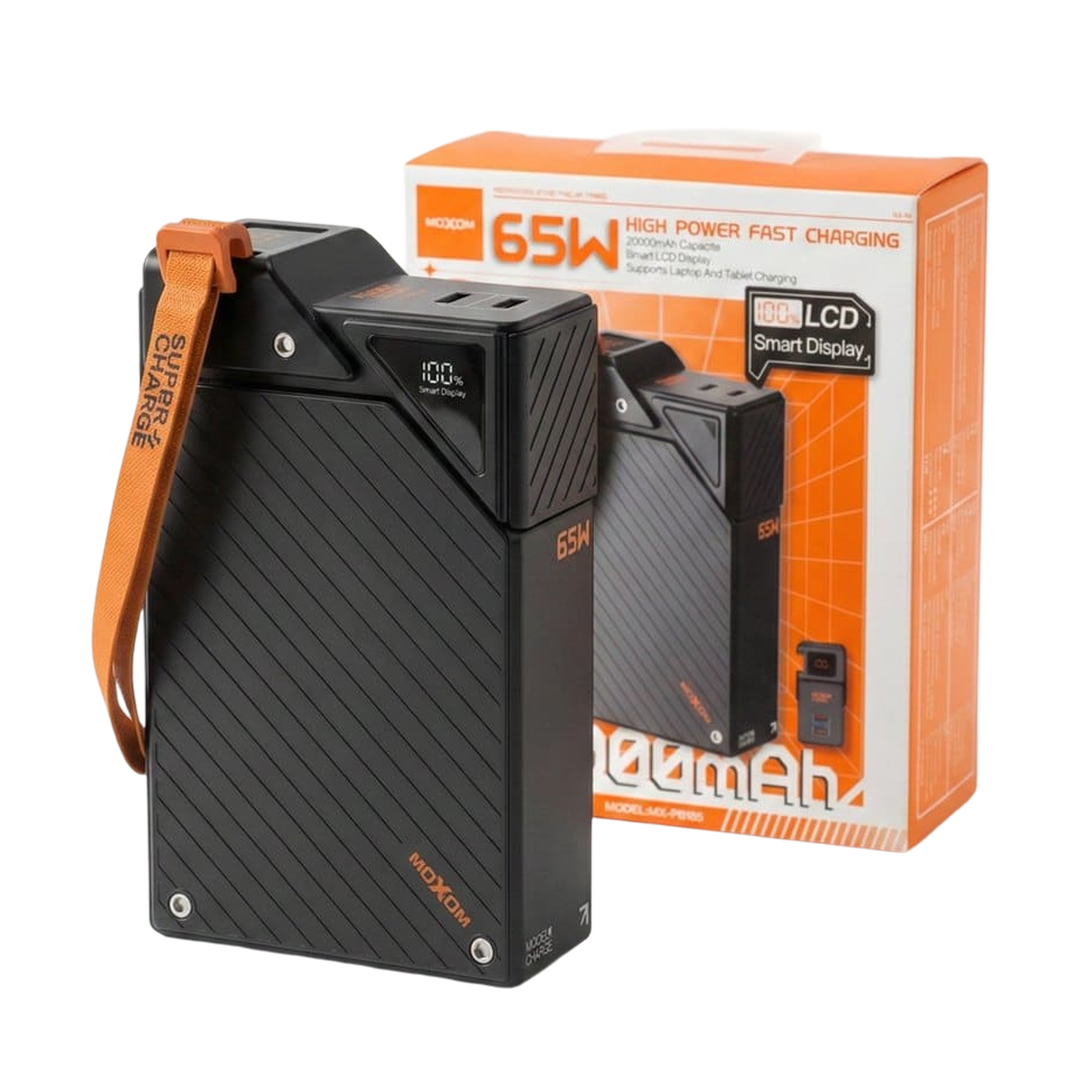 MOXOM 65W 20000mAh Fast Charging Power Bank — high 02