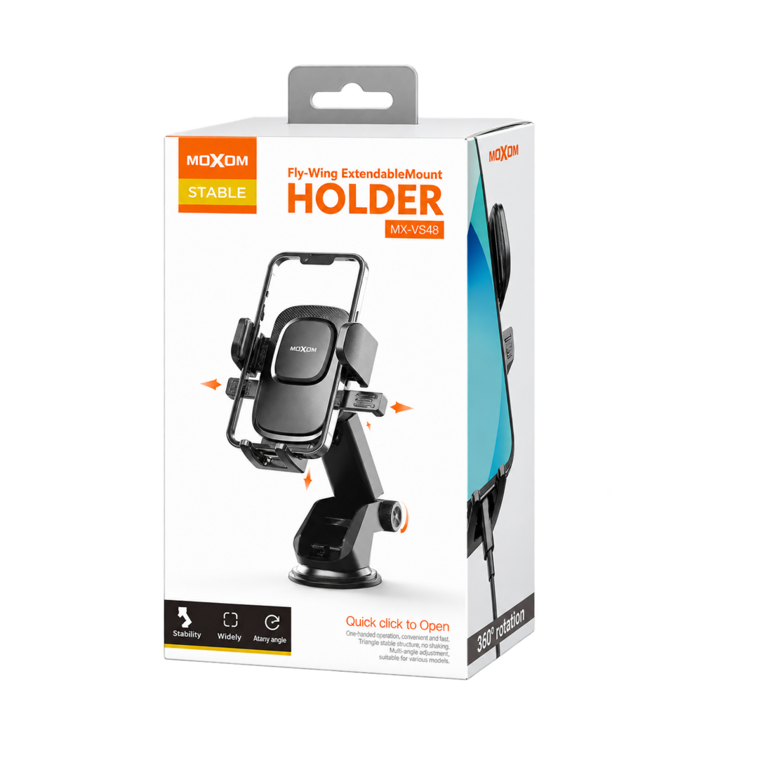 MOXOM MX-VS48 Heavy Duty Suction Car Phone Mount — 02