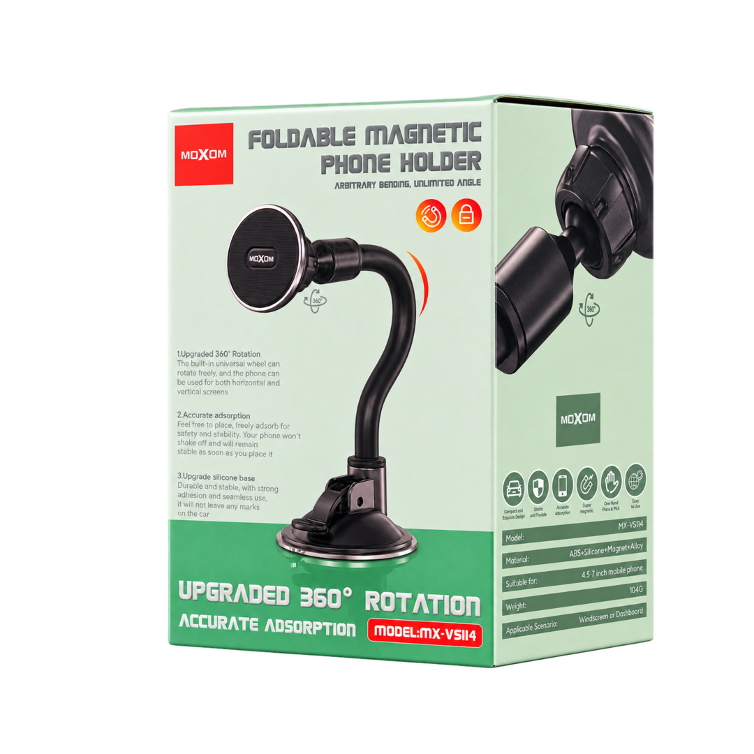 MOXOM MX-VS114 Magnetic Suction Car Phone Mount — 01