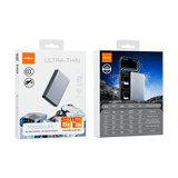 MOXOM MX-PB213 10000mAh Ultra-Thin Magnetic Wireless Power Bank — mh805 mx pb213 gray packaging front back