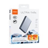 MOXOM MX-PB213 10000mAh Ultra-Thin Magnetic Wireless Power Bank — mh805 mx pb213 gray packaging front
