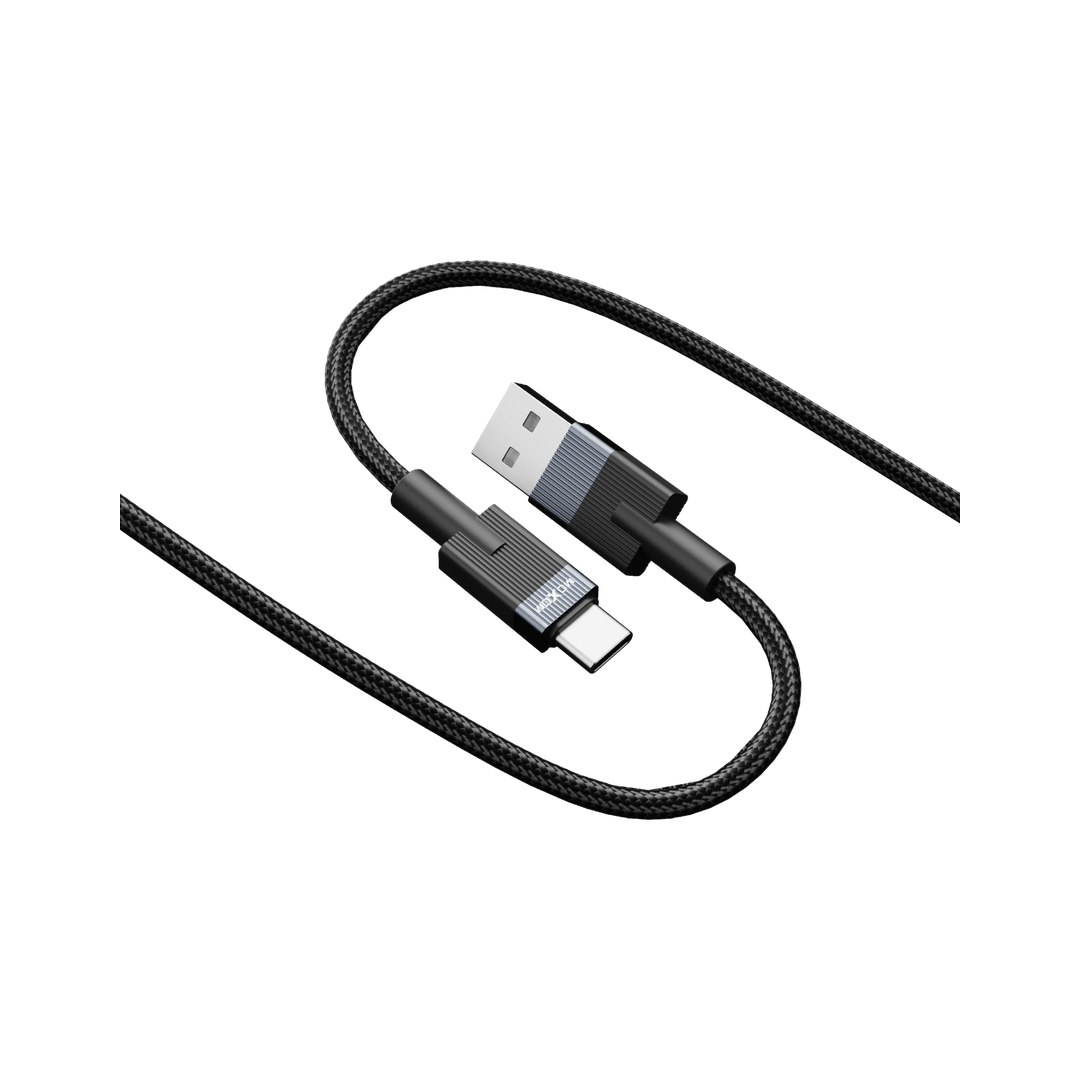 MOXOM 3A USB-A to USB-C Braided Cable — mx cb314 lightning 03