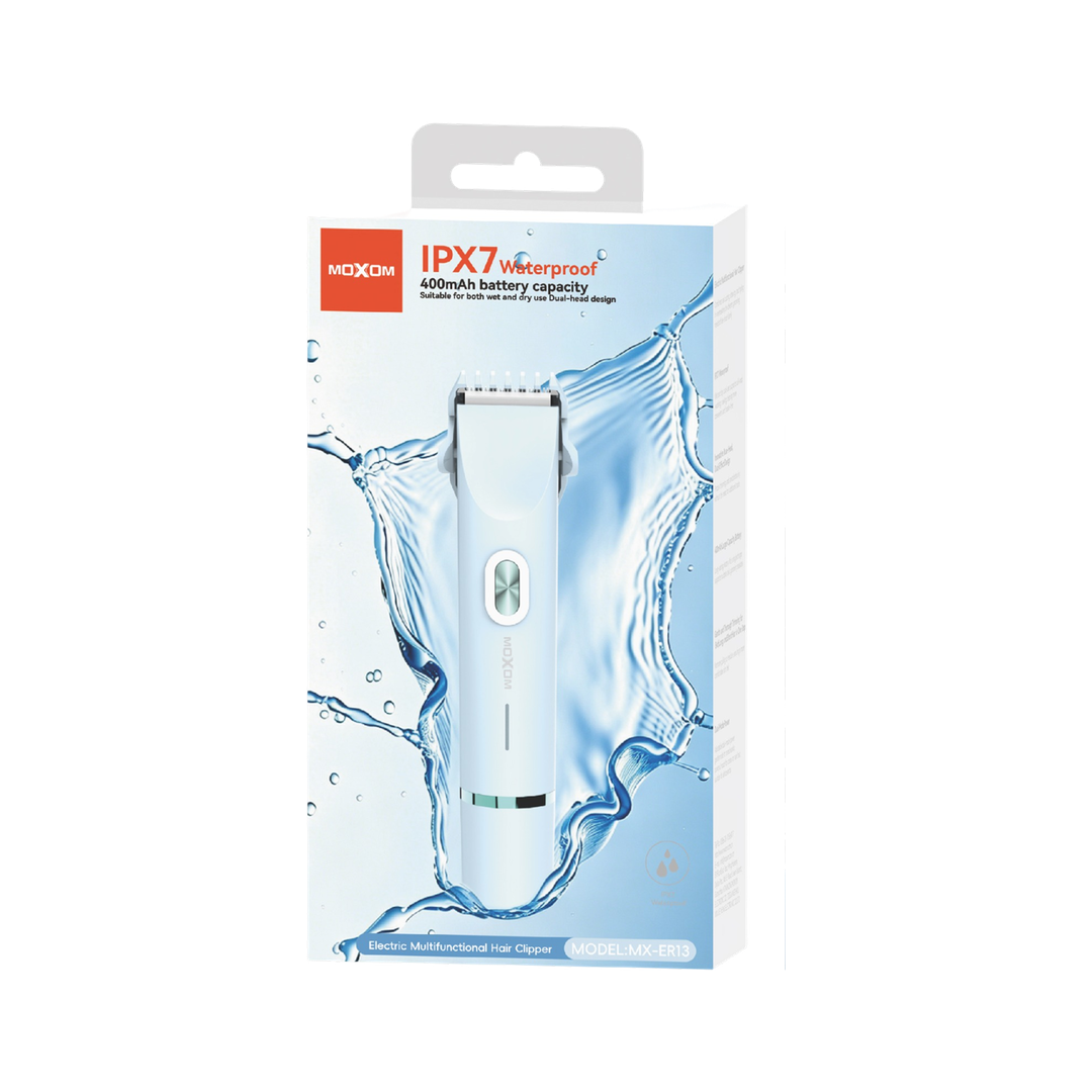 MOXOM Cordless Hair Clipper - White — mx er13 ipx7 electric multifunctional 01