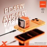 MOXOM MX-HC328 45W Fast Wall Charger — 60w type c to lightning 01