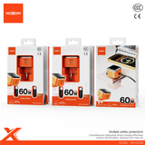 MOXOM MX-HC328 45W Fast Wall Charger — 60w type c to lightning 06