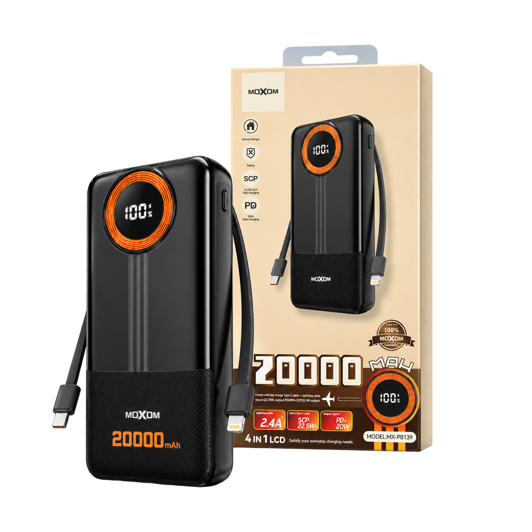 MOXOM MX-PB139 Power Bank — 70000mah 02