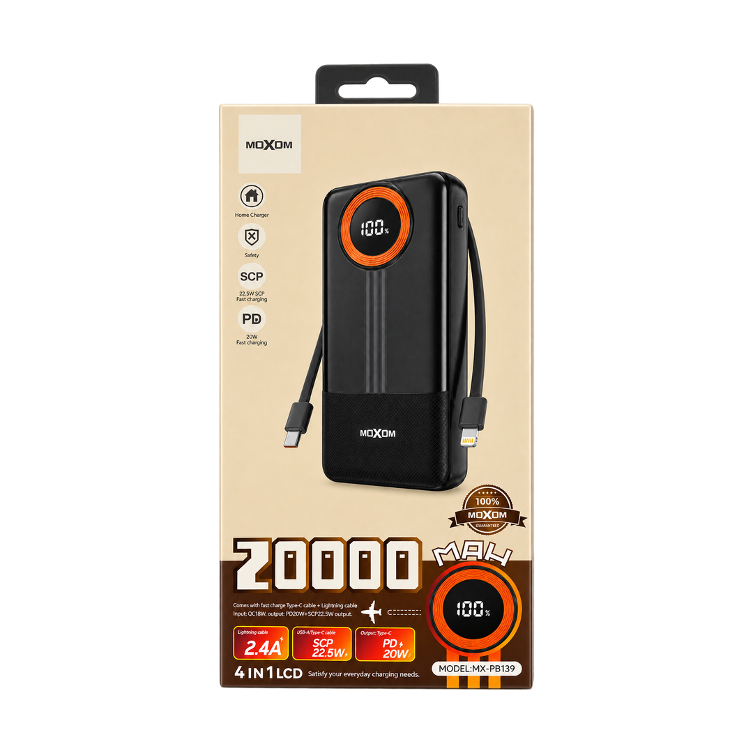 MOXOM MX-PB139 Power Bank — 70000mah 04