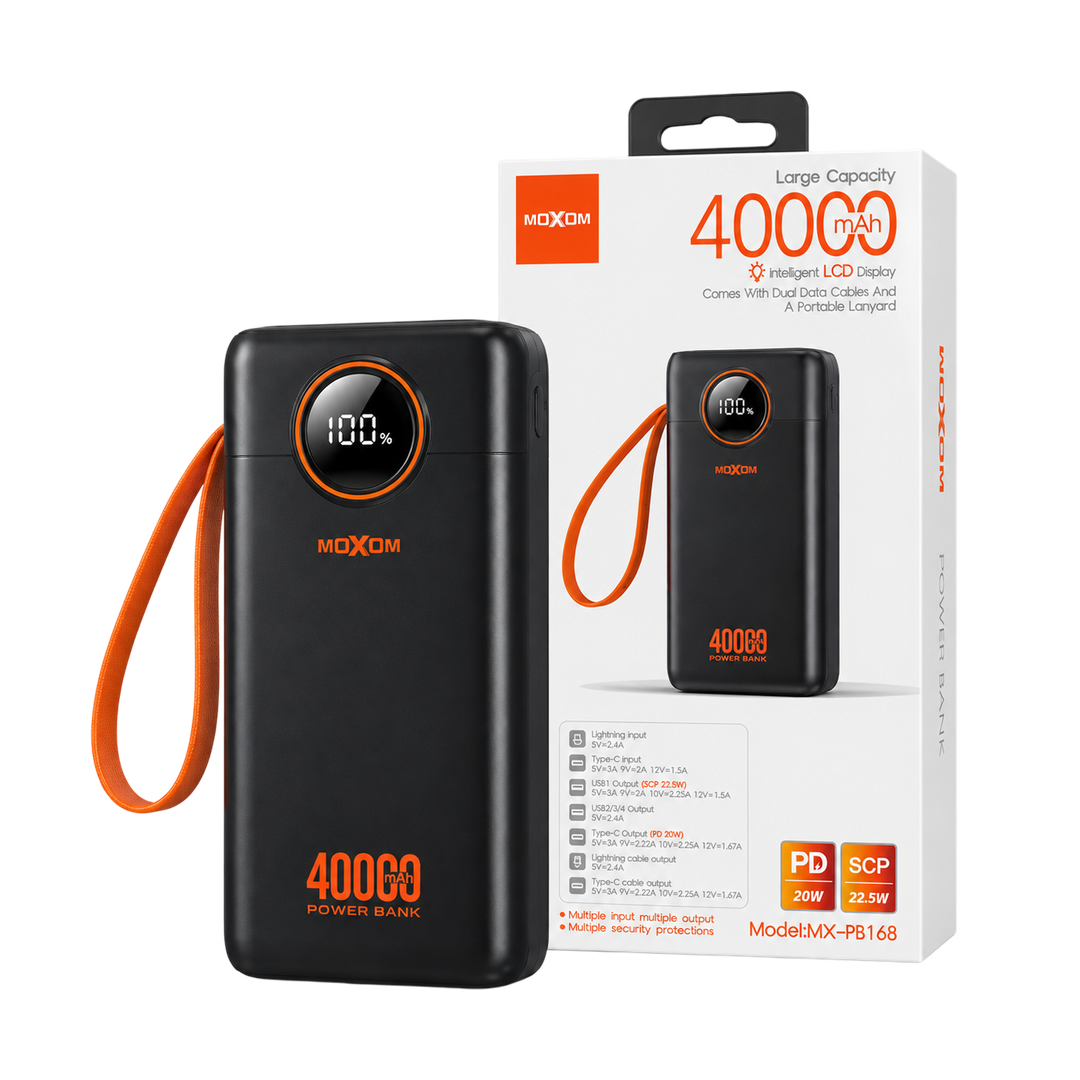 MOXOM MX-PB168 40000mAh Power Bank — 02