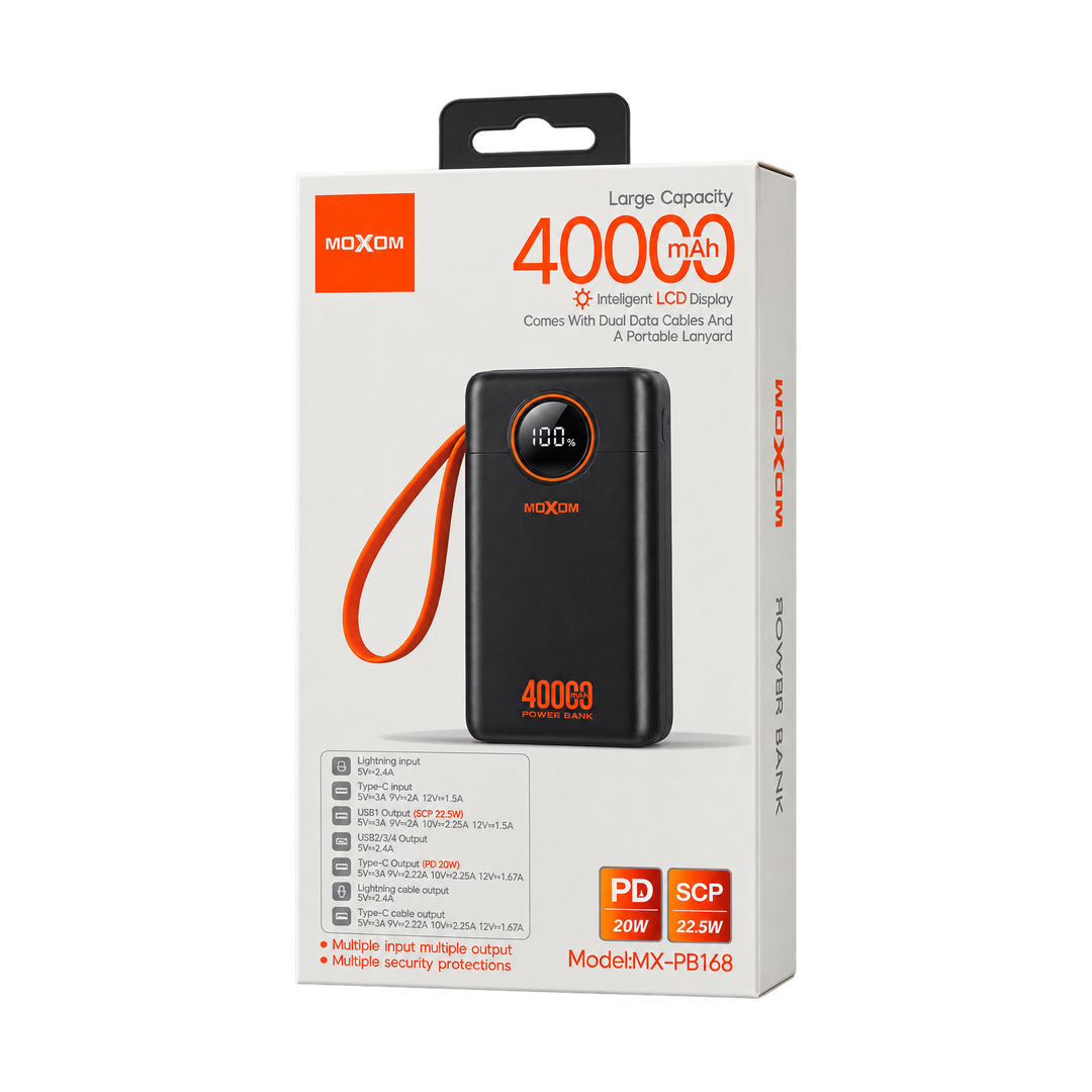 MOXOM MX-PB168 40000mAh Power Bank — 03