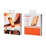 MOXOM MX-PB197 WL 10000mAh Magnetic Wireless Power Bank with Display — mx pb197 wl gold packaging front back