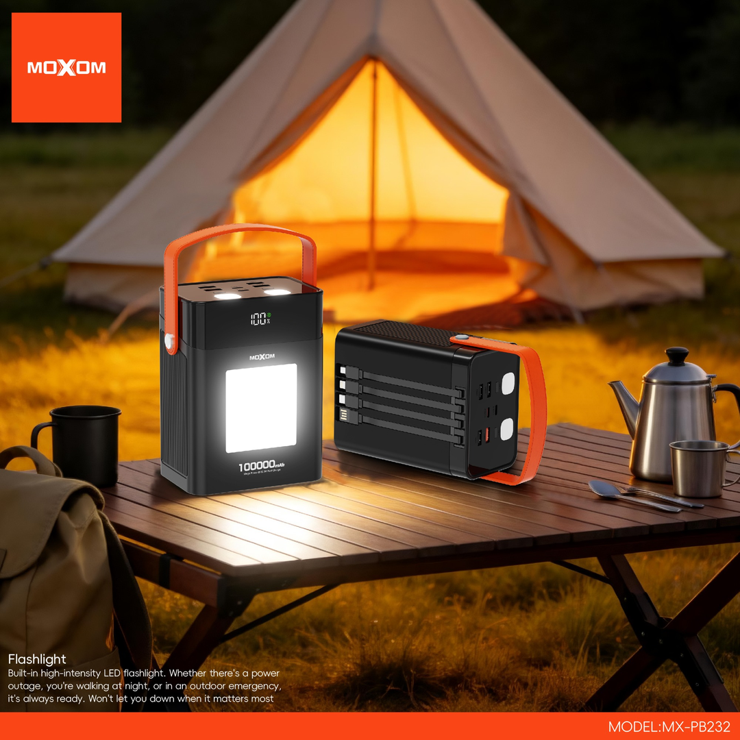 MOXOM MX-PB232 100000mAh Outdoor Camping Power Station — 03