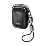 MOXOM MX-PB237 20000mAh Power Bank with Built-in Cable — vivid flash charge 02