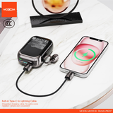 MOXOM MX-PB237 20000mAh Power Bank with Built-in Cable — vivid flash charge 03