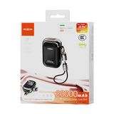 MOXOM MX-PB237 20000mAh Power Bank with Built-in Cable — vivid flash charge 05