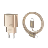 MOXOM 25W PD Wall Charger with 60W USB-C Cable - Gold — pd25w fast type to type 01