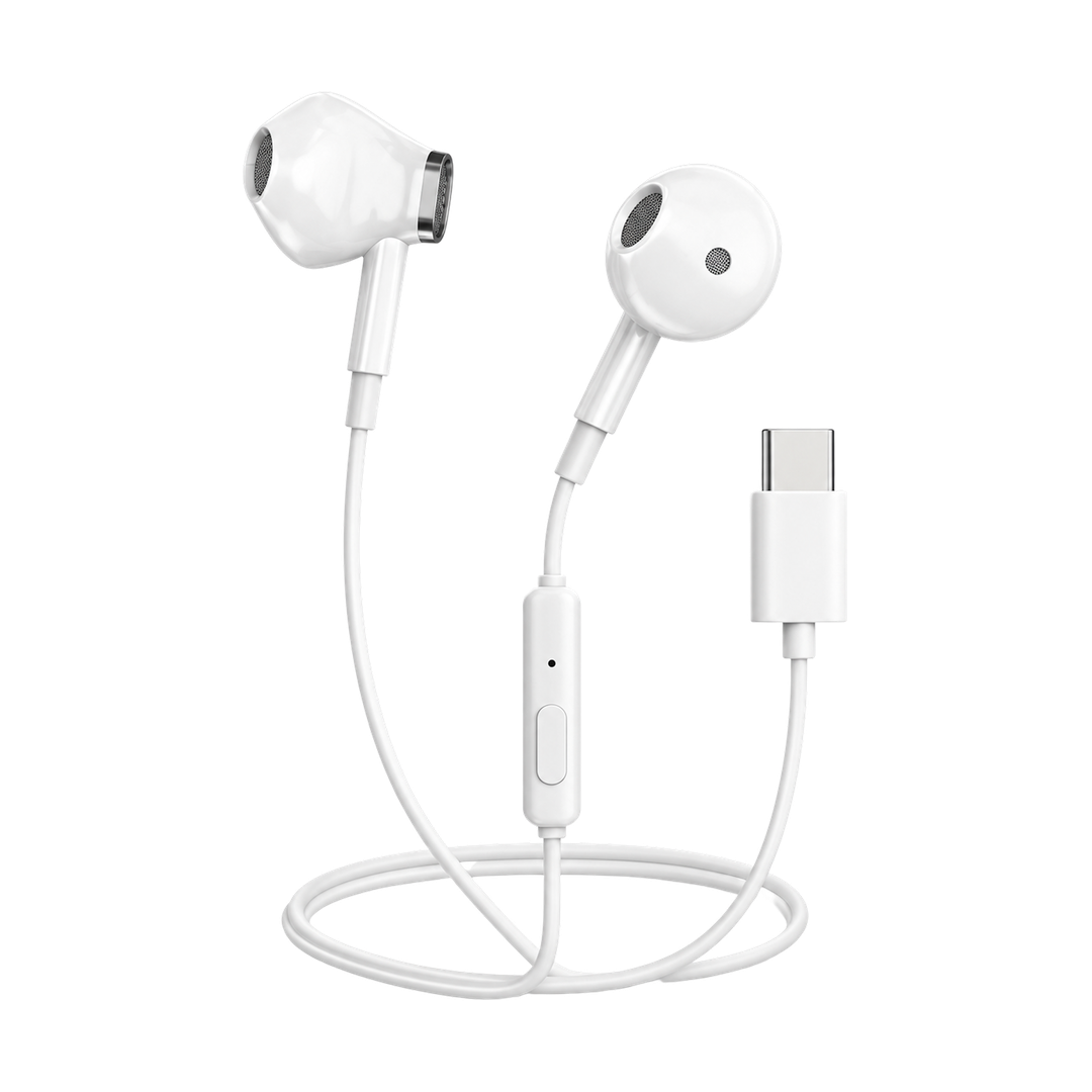 MOXOM Type-C Dynamic Wired Earphones — 01