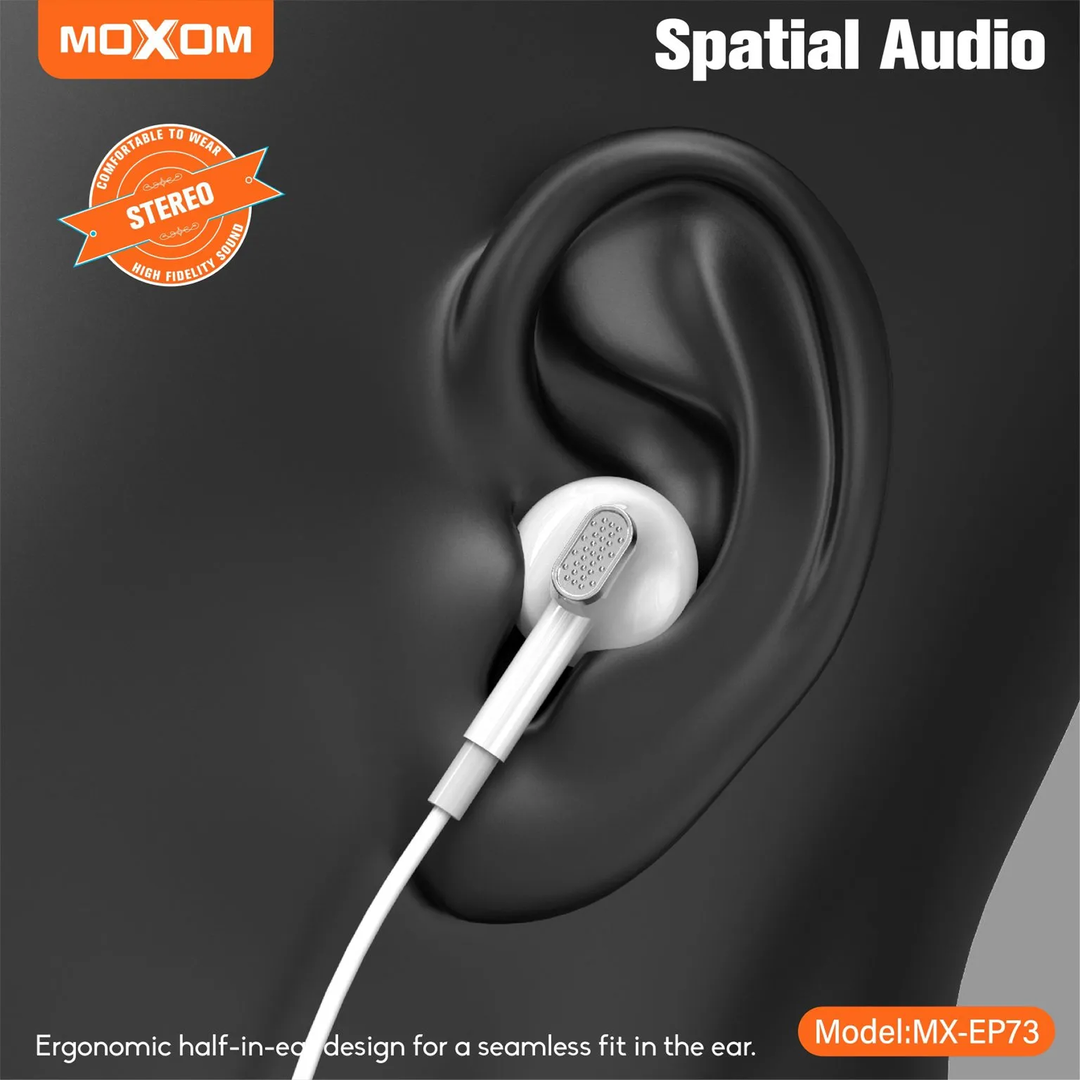 MOXOM Type-C Dynamic Wired Earphones — 02