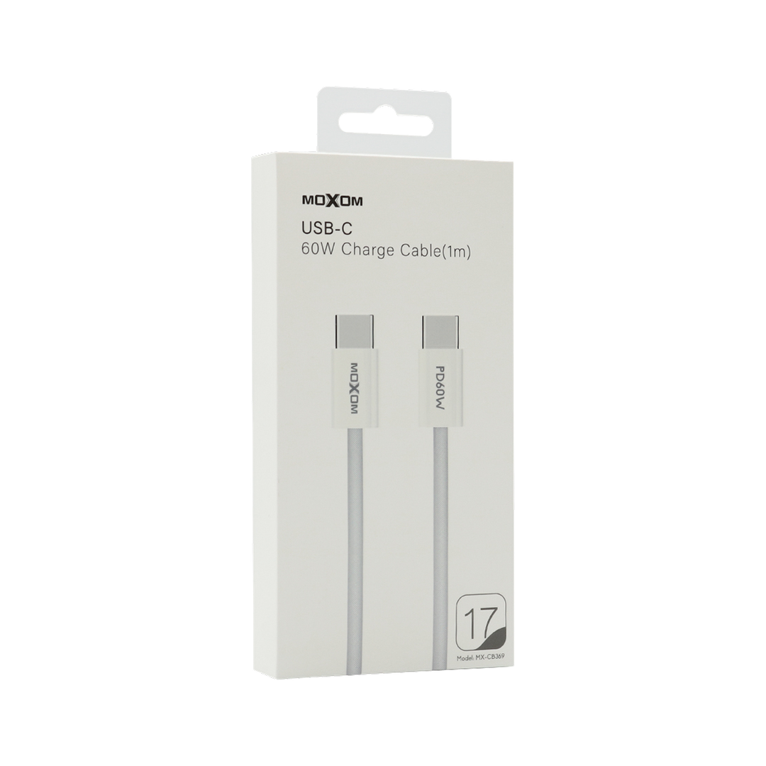 MOXOM 60W USB-C Charging Cable - 1m — charge 03
