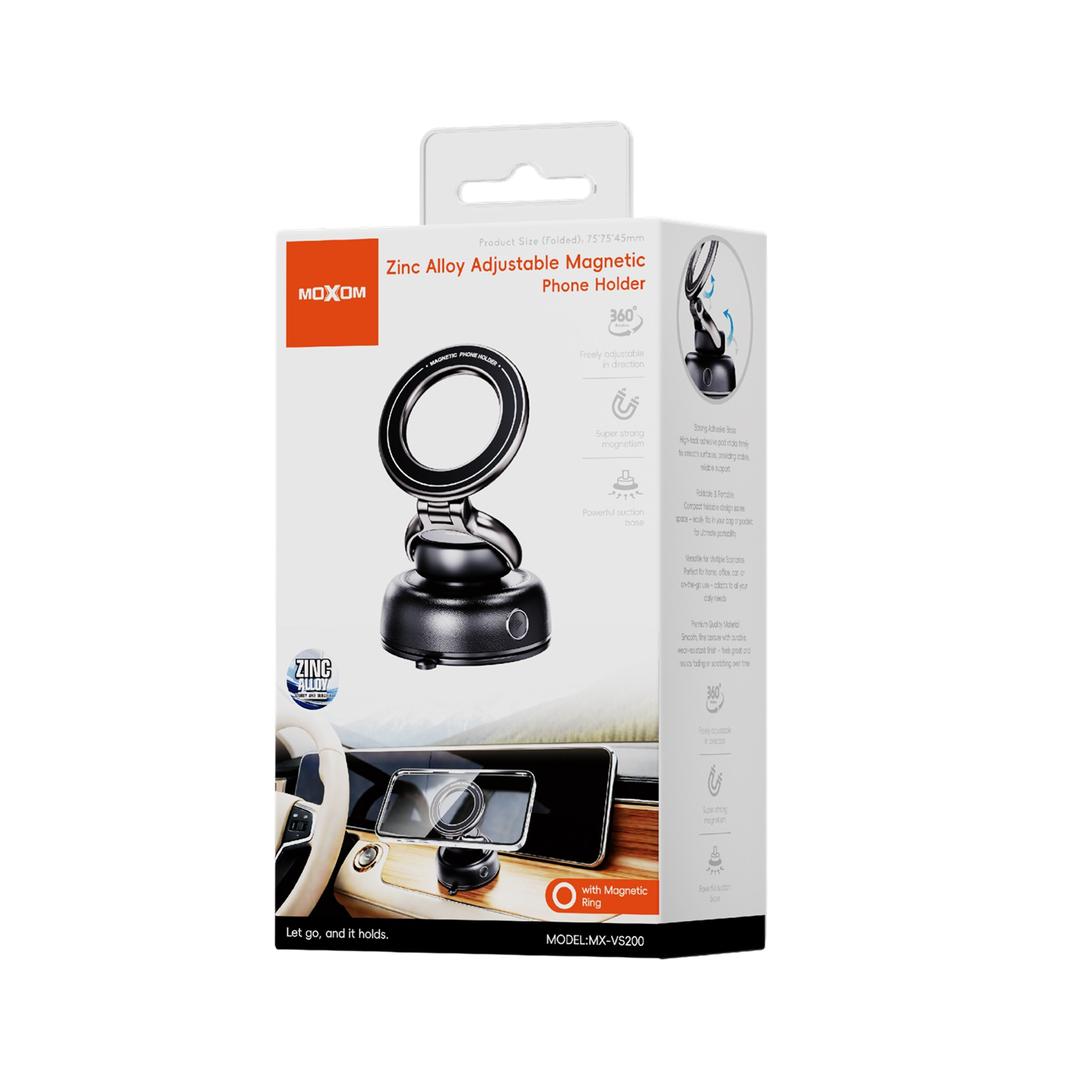 MOXOM MX-VS200 Magnetic Phone Holder — zinc alloy adjustable 03