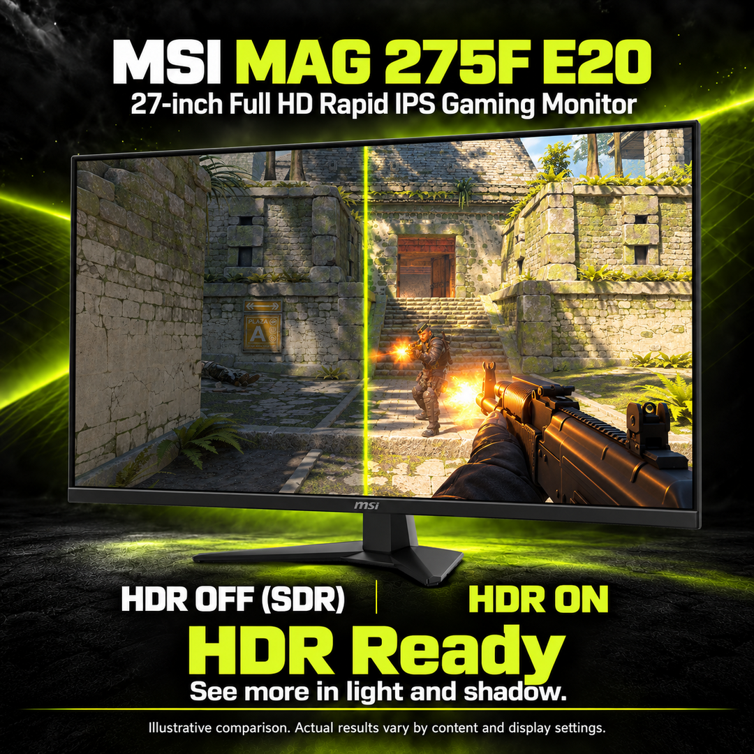 MSI MAG 275F E20 27-Inch Full HD Rapid IPS Gaming Monitor - 200Hz — 07