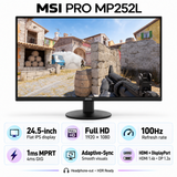MSI PRO MP252L 24.5-Inch Full HD IPS Monitor - 100Hz — 06