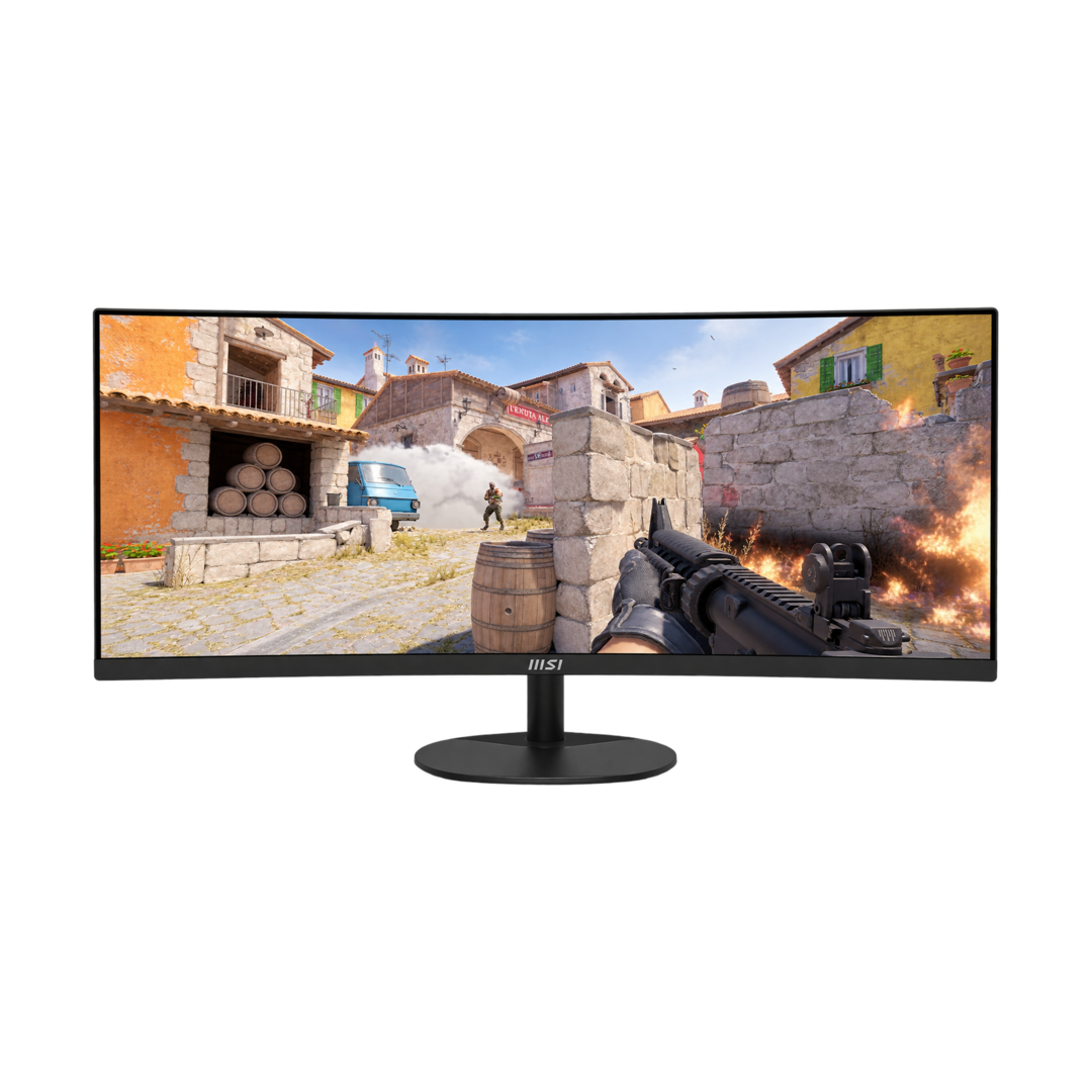 MSI PRO MP341CQ E12 34-Inch Ultrawide Curved VA Monitor - 120Hz — 02