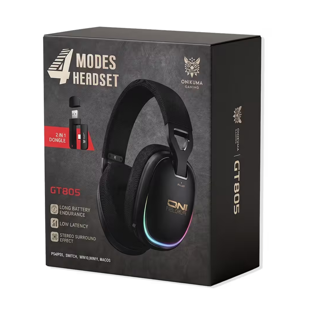 ONIKUMA GT805 4-Mode Wireless Gaming Headset — 02
