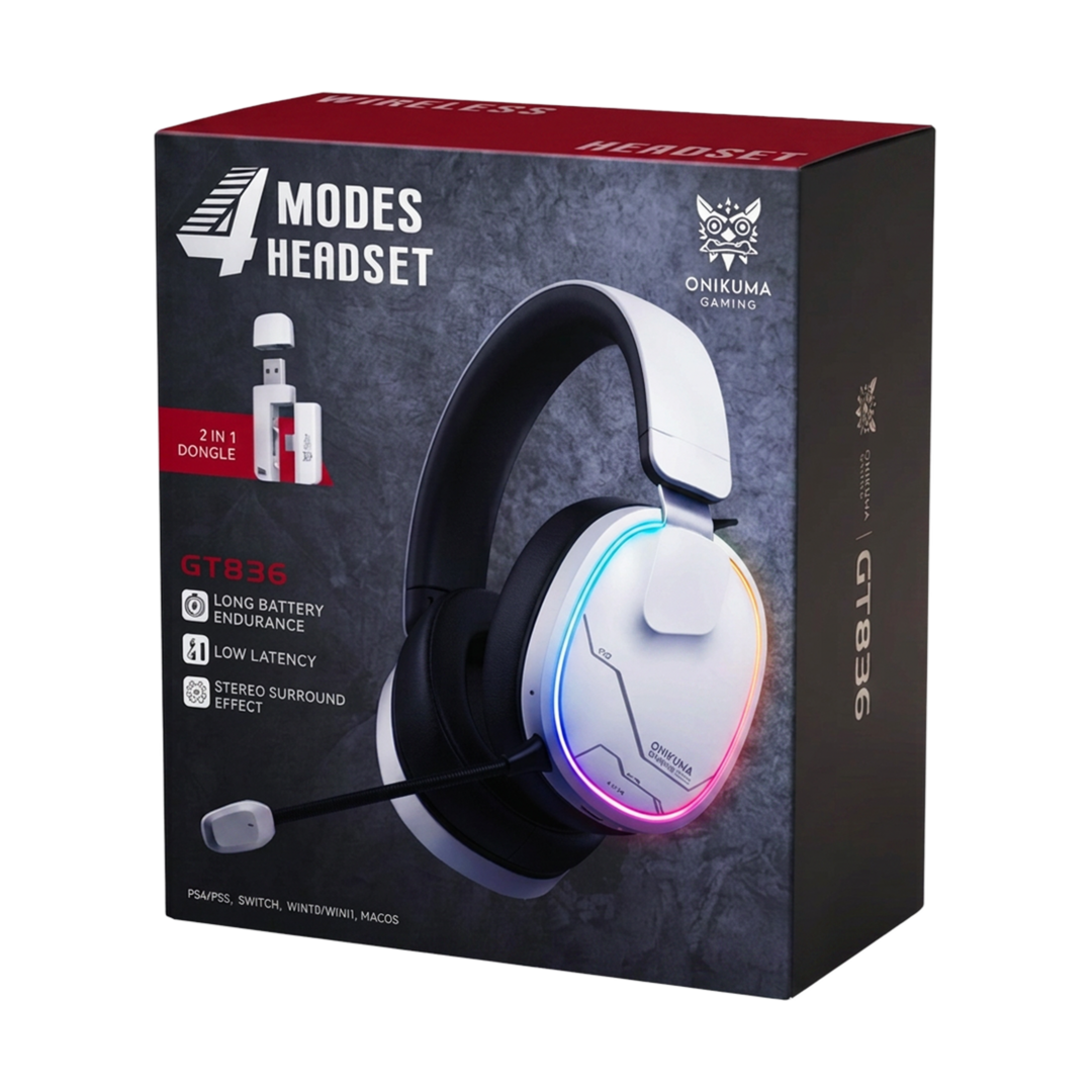 ONIKUMA GT836 4-Mode Wireless Gaming Headset — 05