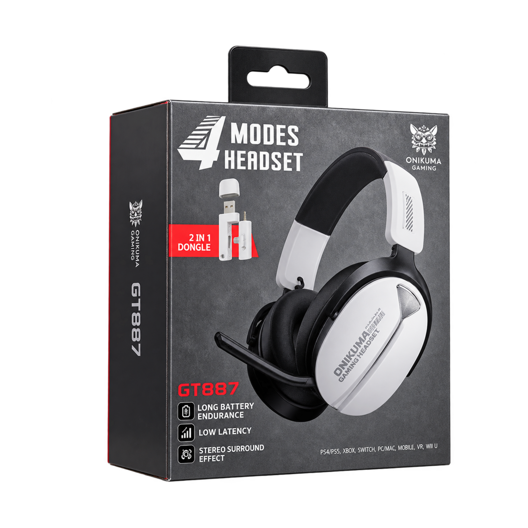 ONIKUMA GT887 4-Mode Wireless Gaming Headset — 06