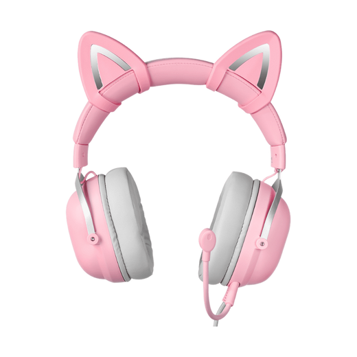 ONIKUMA X11 Cat Ear Wired Gaming Headset - Pink — 02